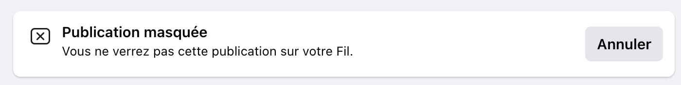 Facebook est néfaste